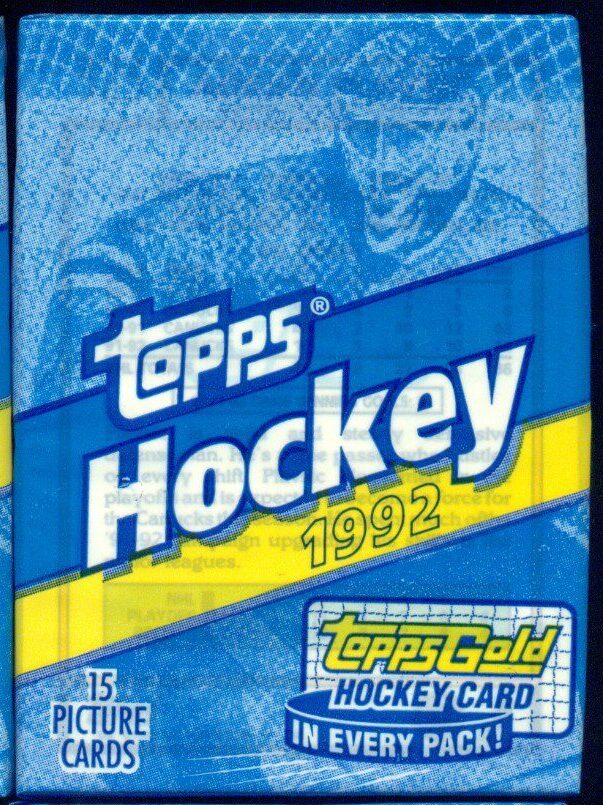 1992-93 Topps Hockey Balíček