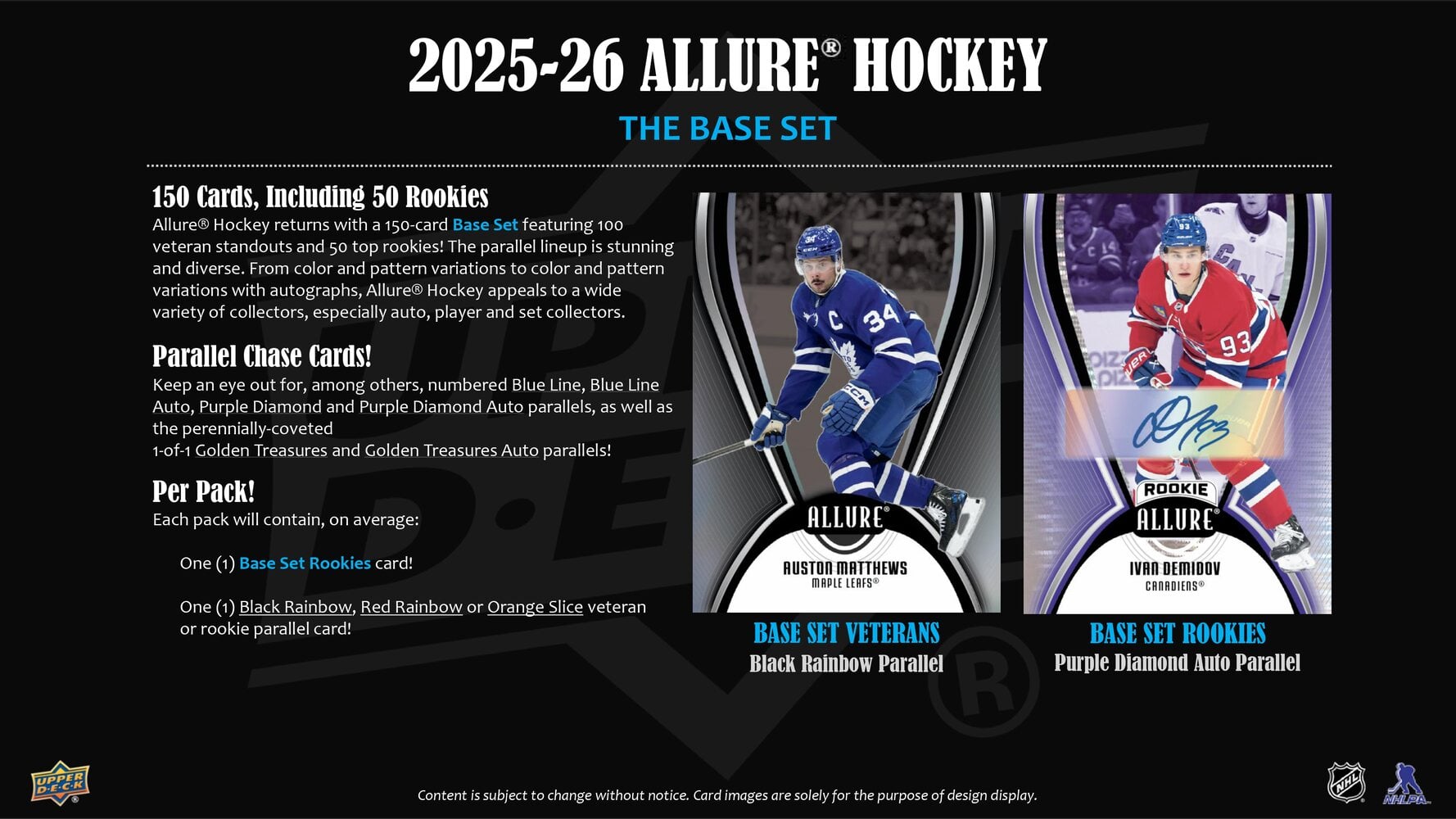 2025-26 Upper Deck Allure Hockey Hobby Box - Obrázek 6