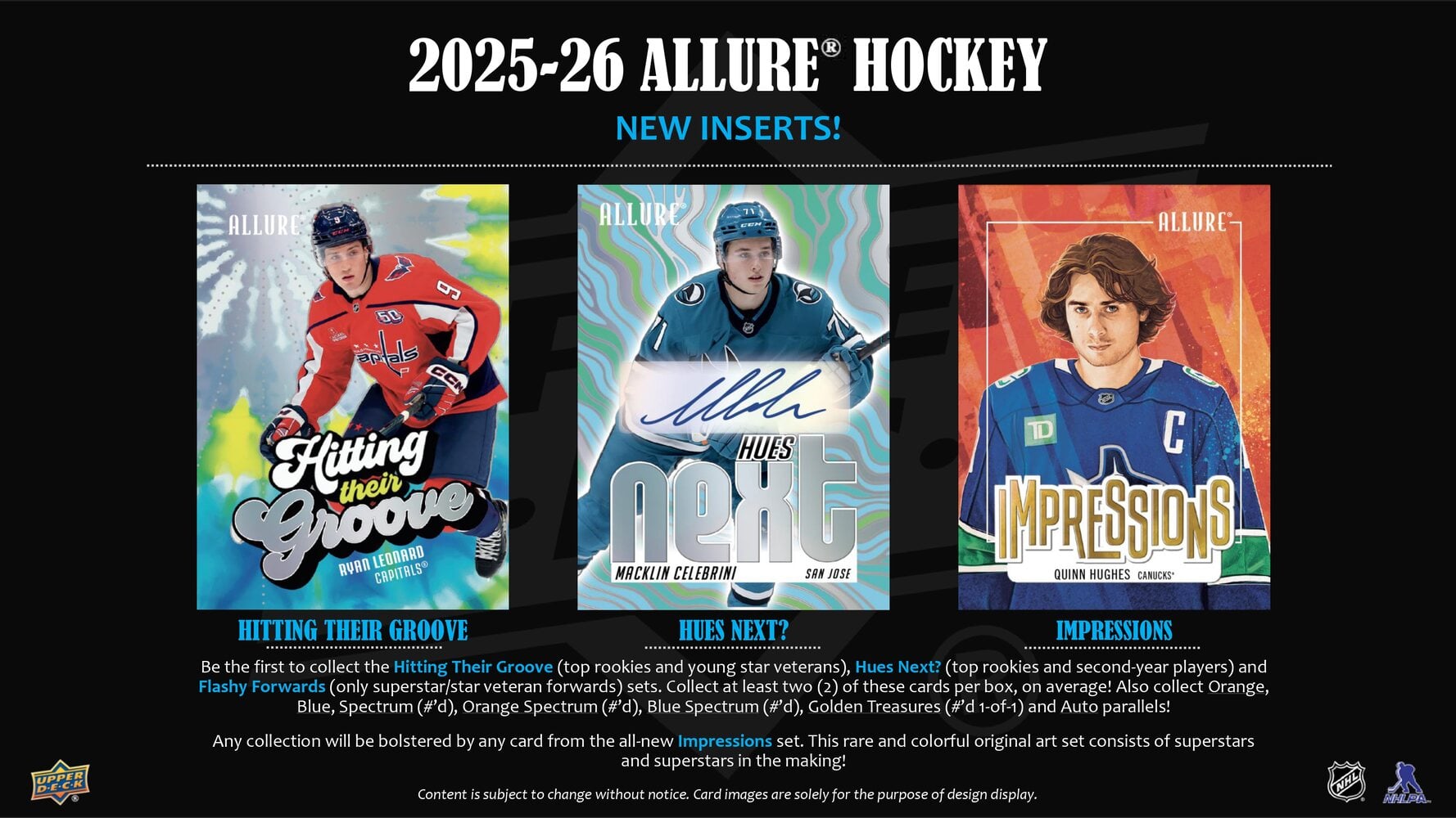 2025-26 Upper Deck Allure Hockey Hobby Box - Obrázek 3